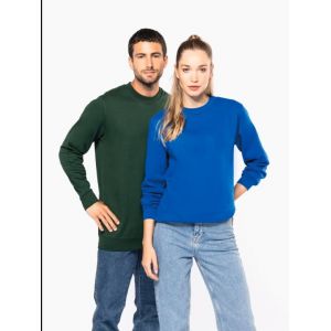 SWEAT RECYCLE COL ROND UNISEXE K4040 - TOPTEX